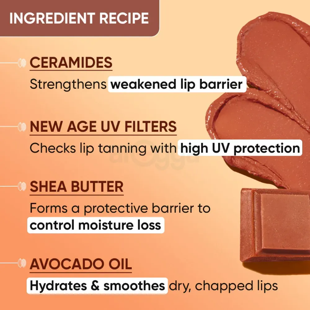 Dot and Key Barrier Repair Hydrating Tinted Lip Balm SPF 50 PA+++ Cocoa Nude  