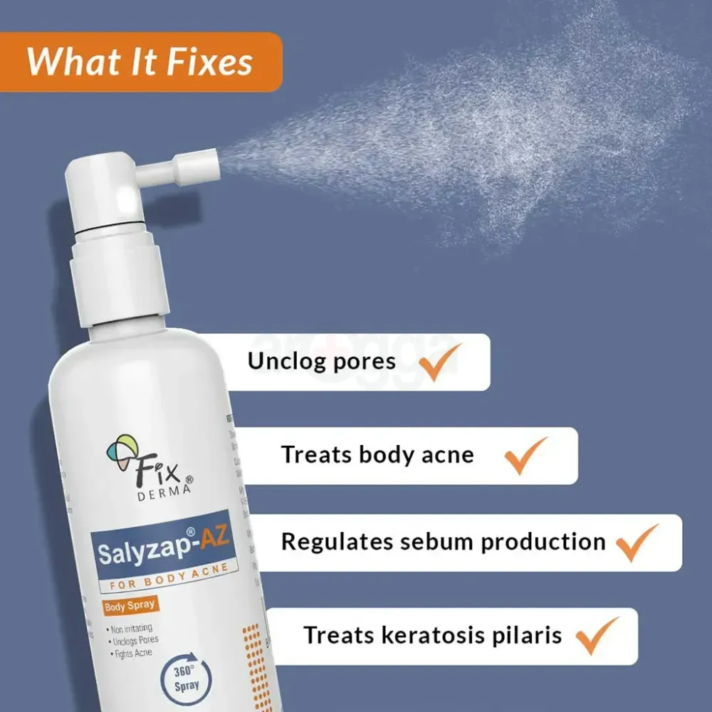 Fixderma Salyzap Acne Body Spray  