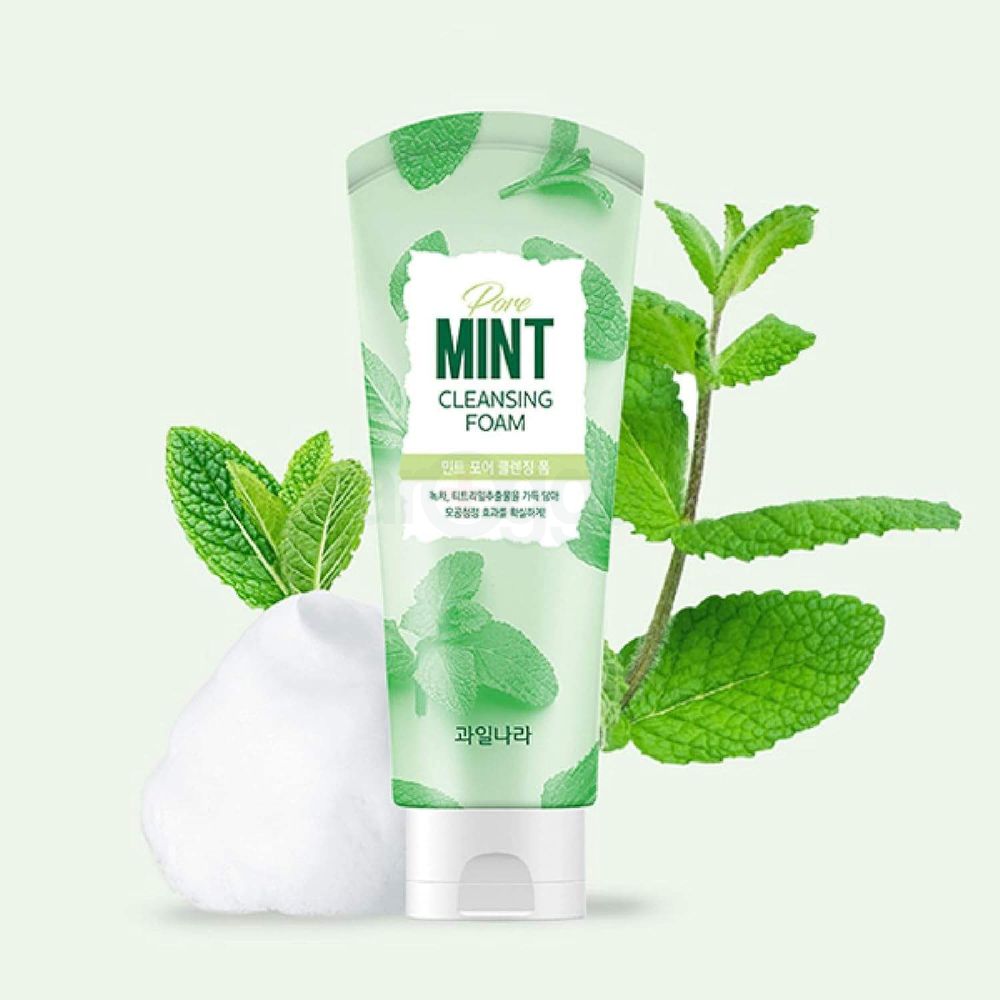 Welcos Pore Mint Cleansing Foam  