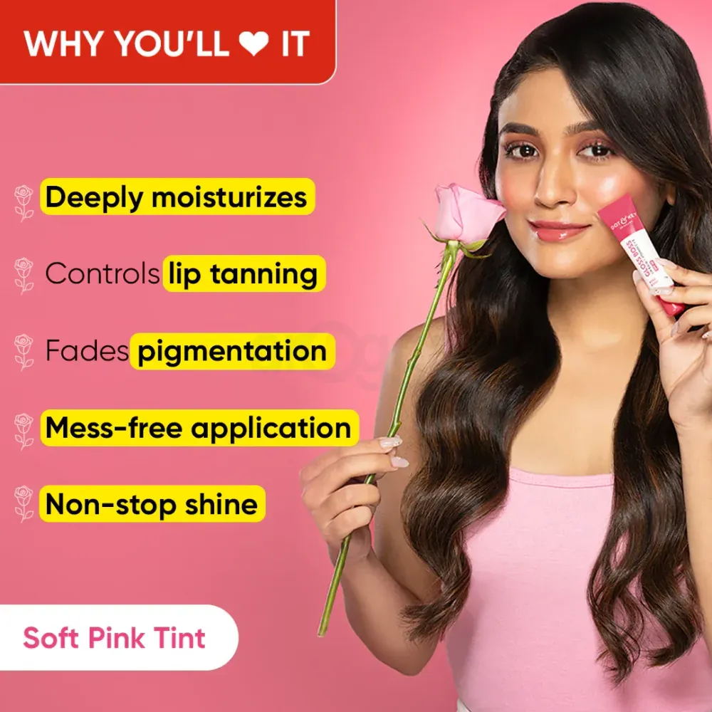 Dot and Key Gloss Boss Vitamin C + E Lip Balm with SPF 30 - Rose Blush  