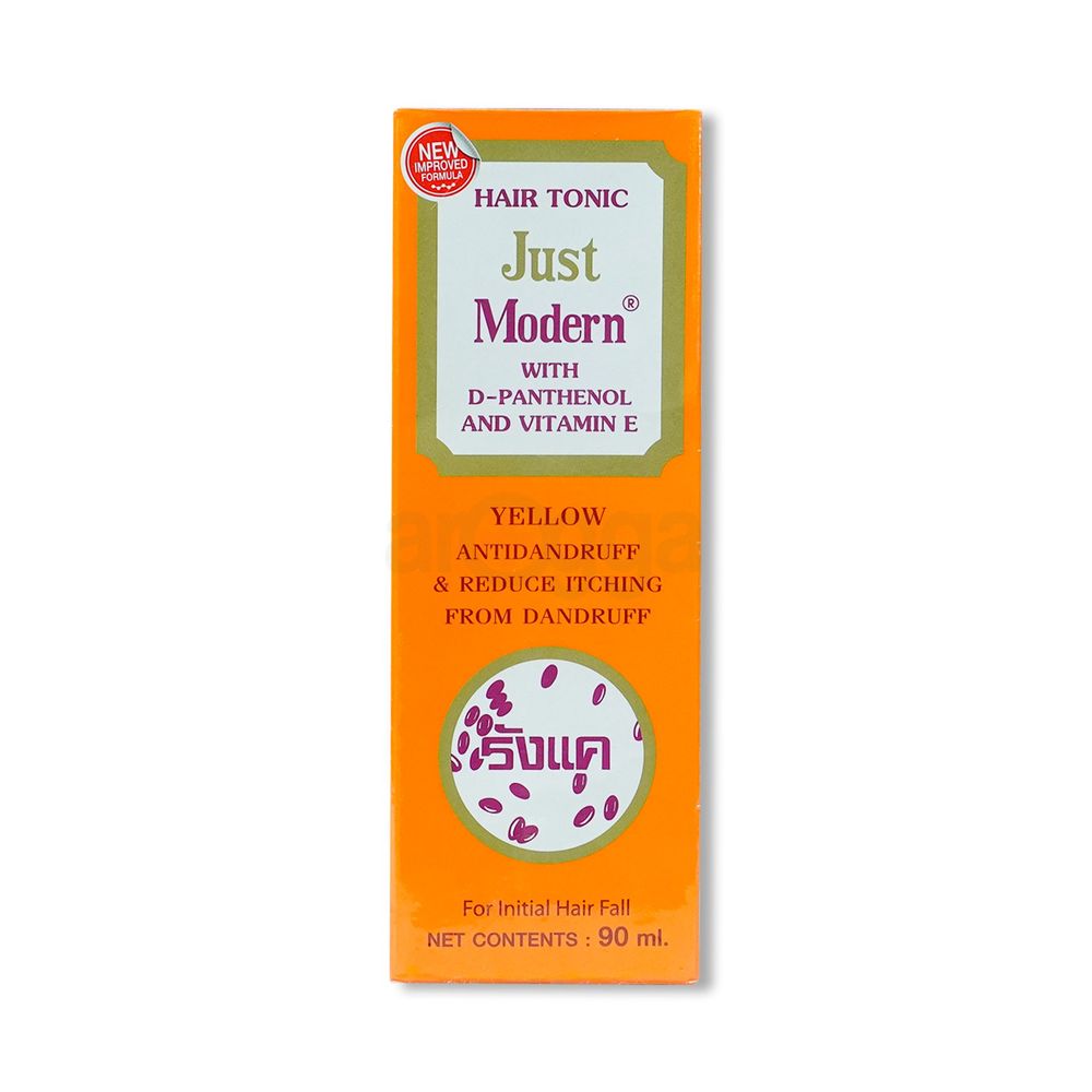 Just Modern Yellow Hair Tonic with D Panthenol and Vitamin E  