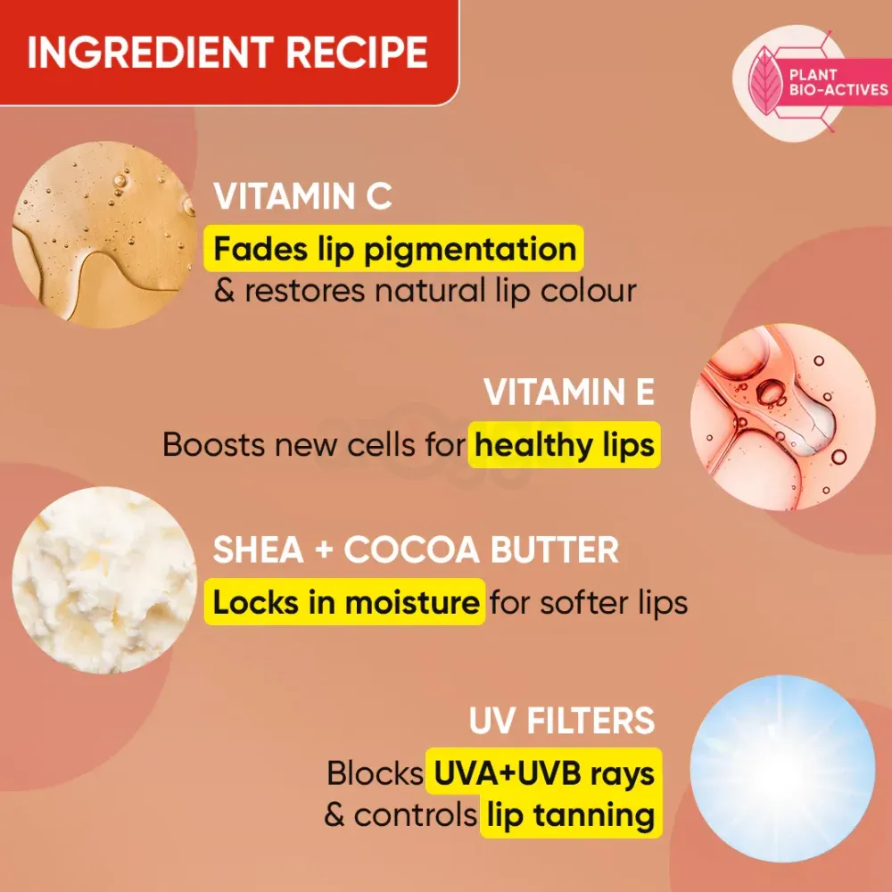 Dot and Key Gloss Boss Vitamin C + E Lip Balm with SPF 30 - Caramel Kiss  