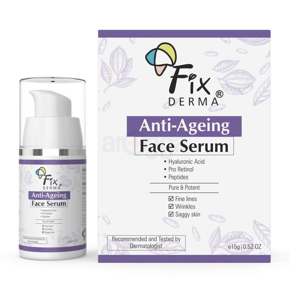 Fixderma Anti Ageing Face Serum with Hyaluronic Acid Serum & Pro Retinol  