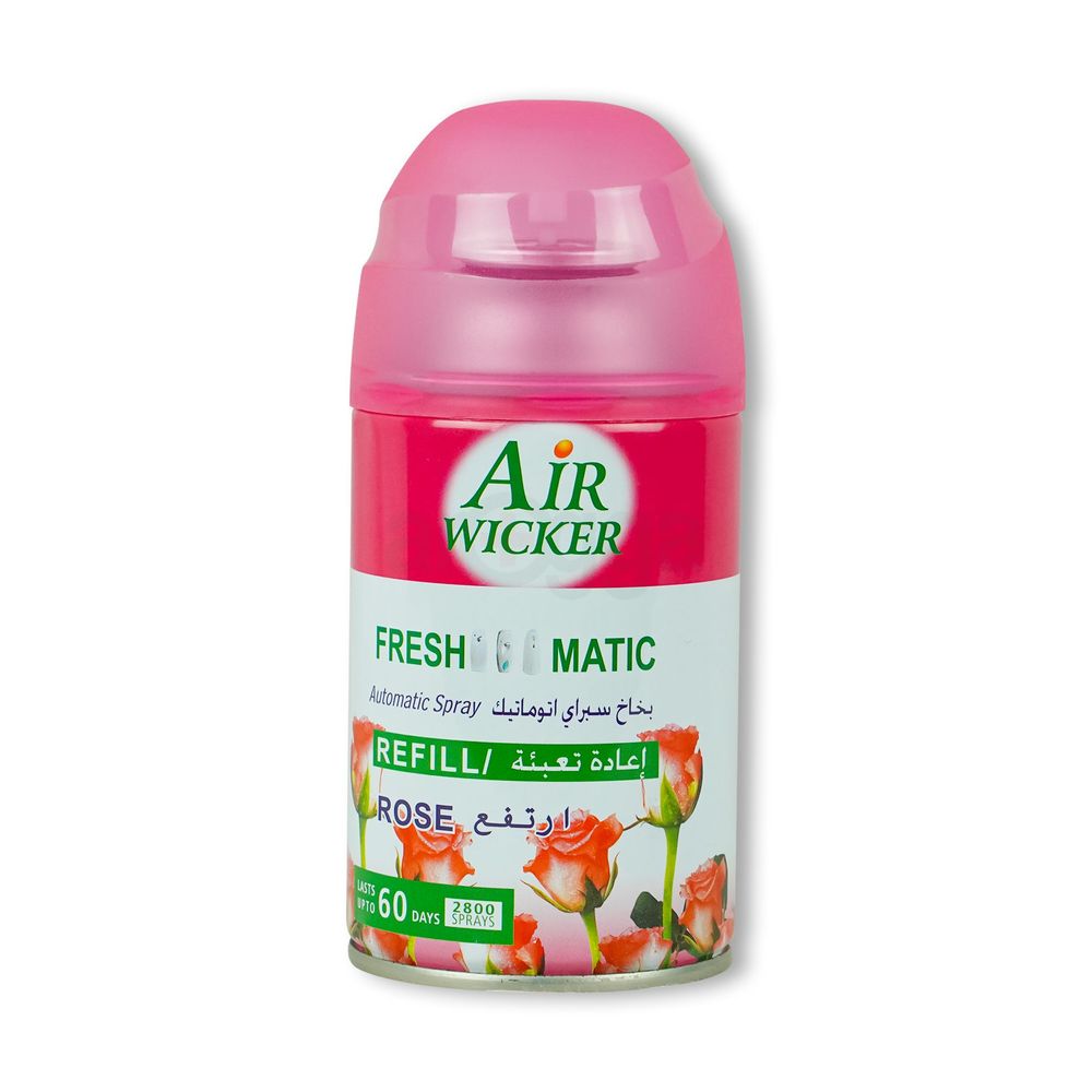 Air Wicker Freshmatic Automatic Spray Air Freshener Rose  