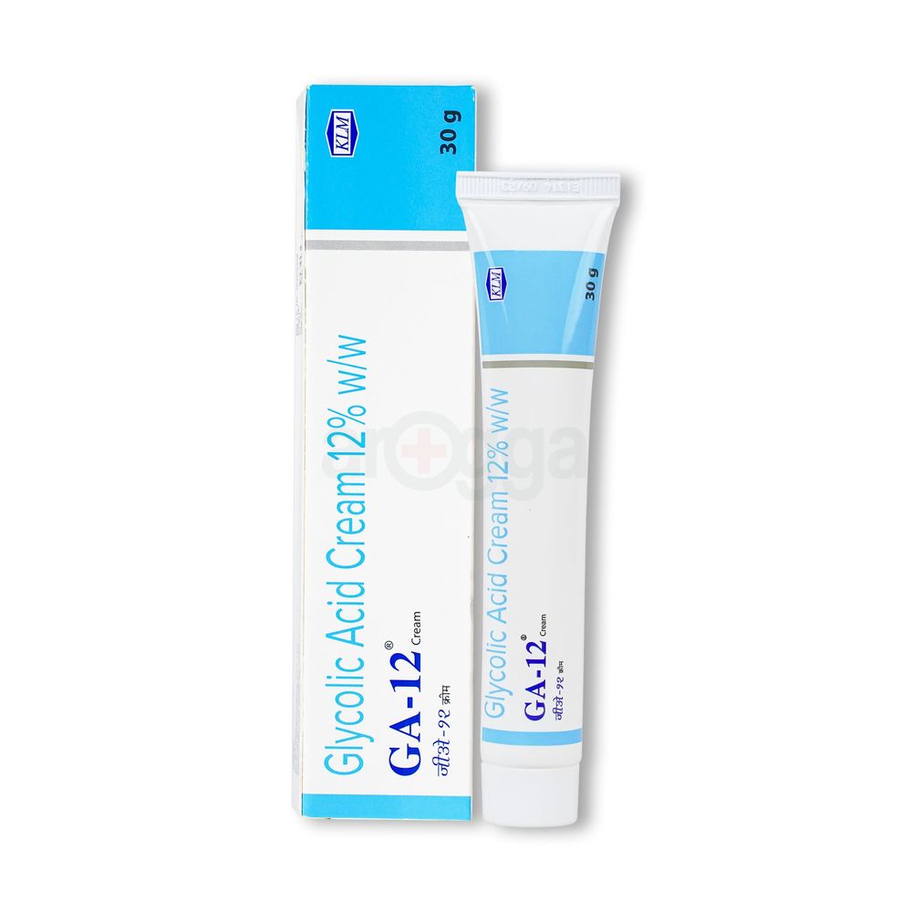 KLM Laboratories Glycolic Acid Cream 12% W/W GA - 12  