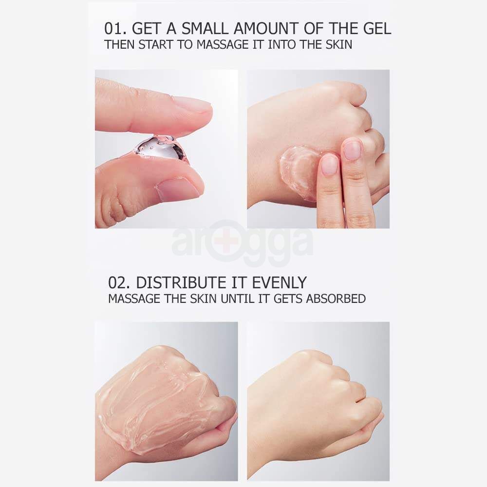 Bioaqua Moistueizing Pink Aloe Vera Gel - 300g  