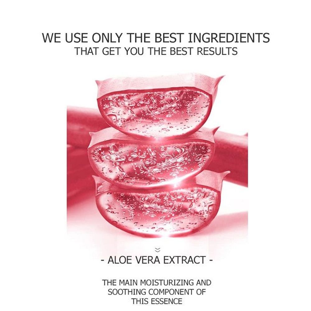 Bioaqua Moistueizing Pink Aloe Vera Gel - 300g  