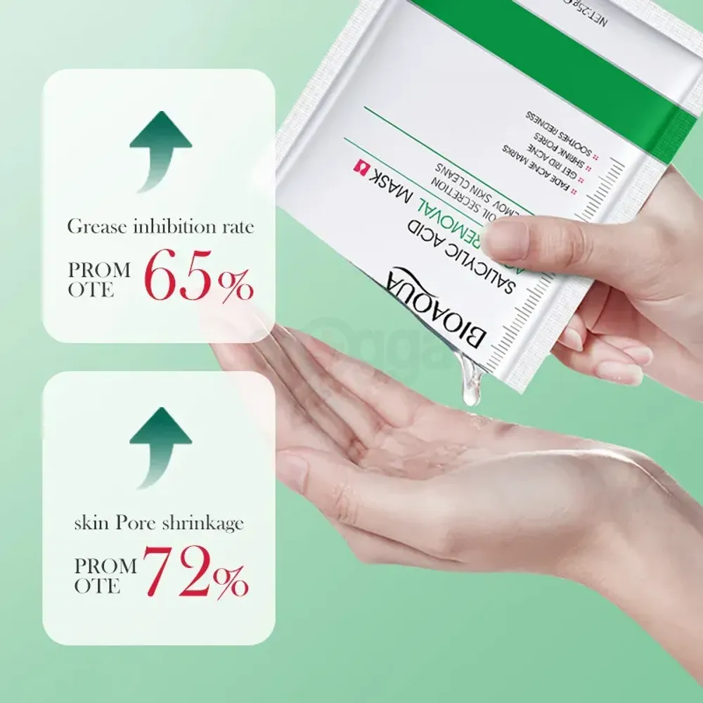 Bioaqua Salicylic Acid Acne Removal Sheet Mask - 25g  