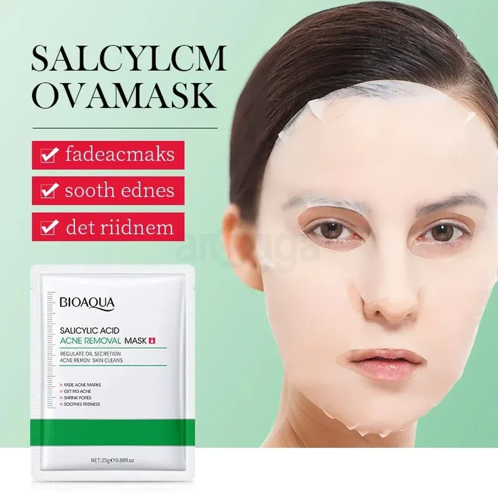 Bioaqua Salicylic Acid Acne Removal Sheet Mask - 25g  