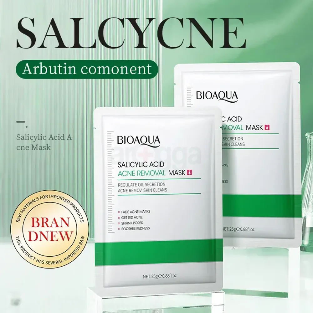 Bioaqua Salicylic Acid Acne Removal Sheet Mask - 25g  