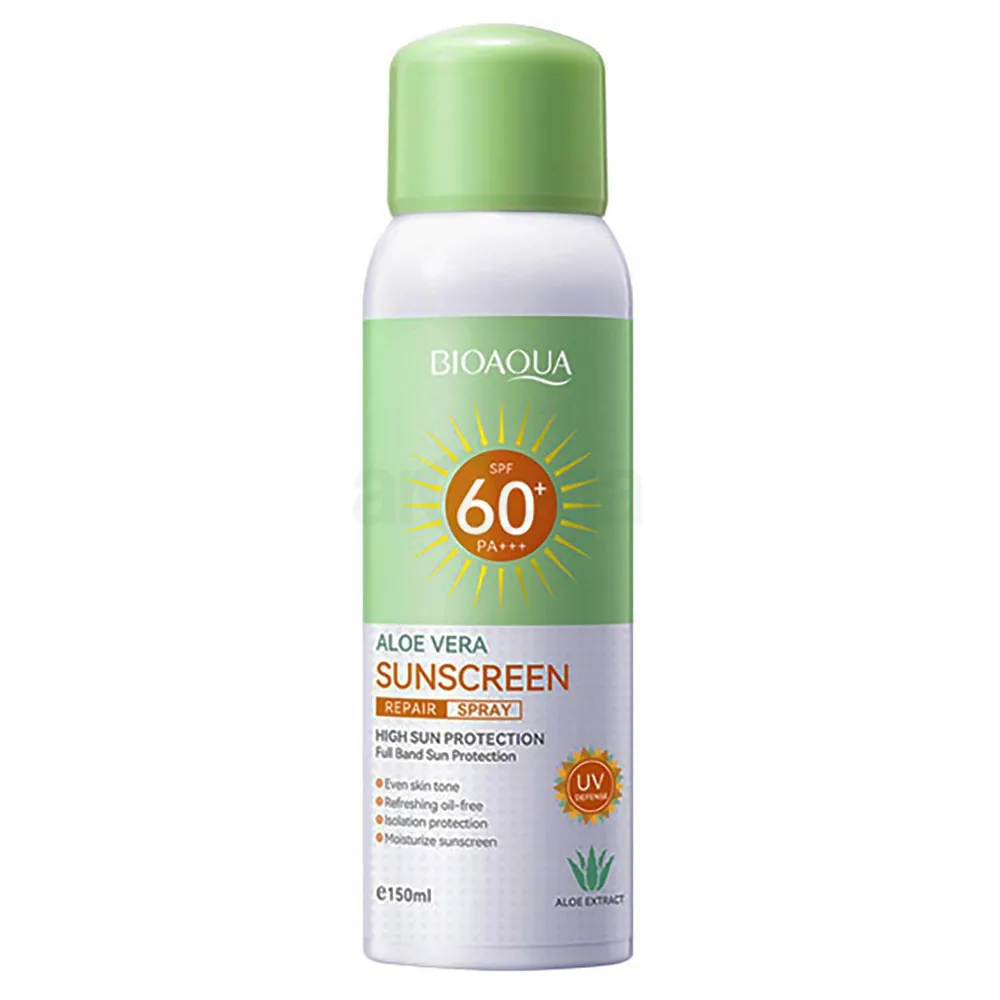 Bioaqua Aloe Vera Sunscreen Repair Spray SPF60+ PA+++  150ml  