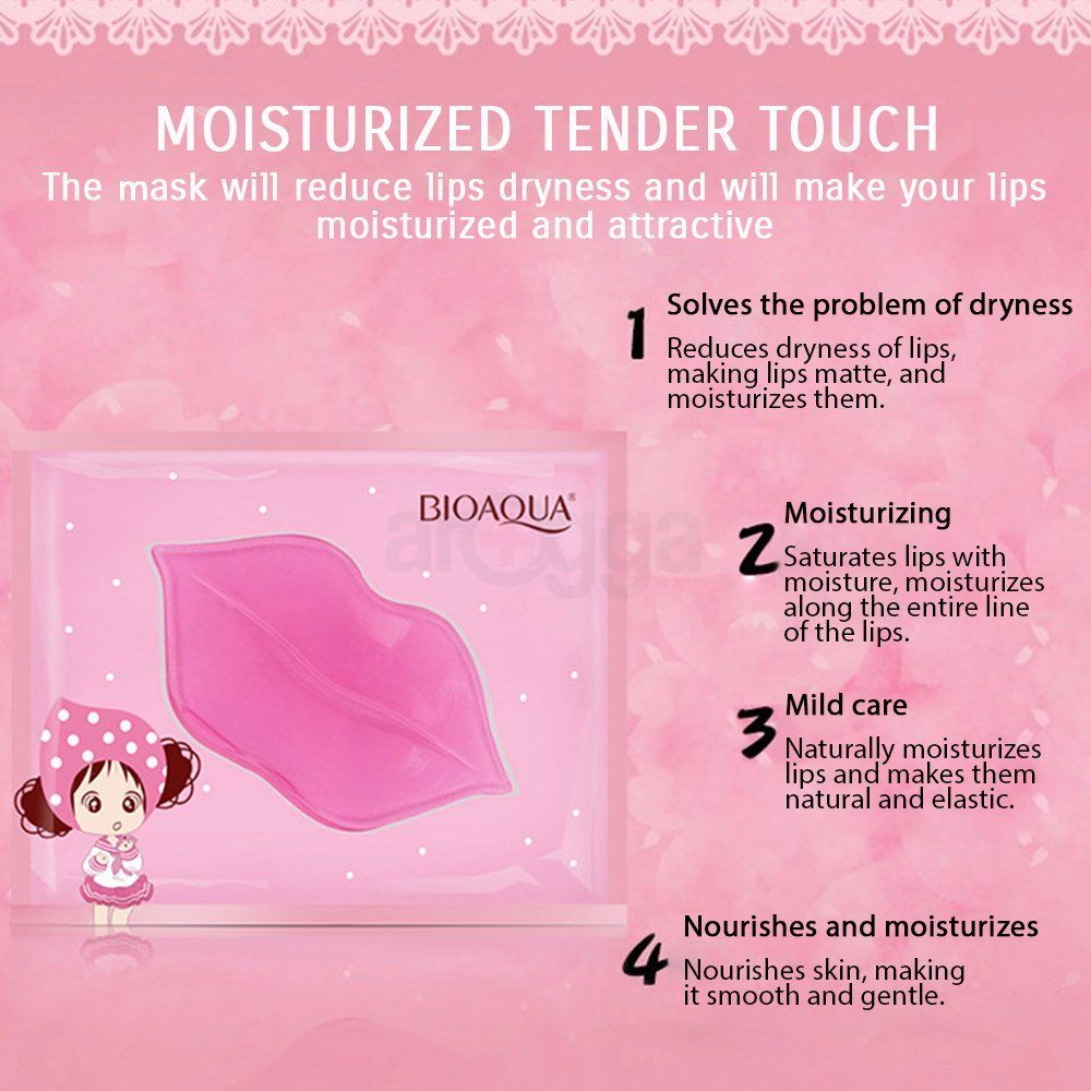 Bioaqua Lip Plumper Collagen Nourishing Crystal Lip Mask  
