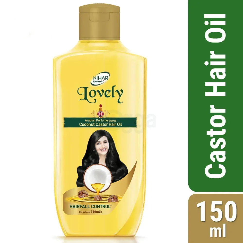 Nihar Lovely Coconut Castor Hair Oil 150ml  