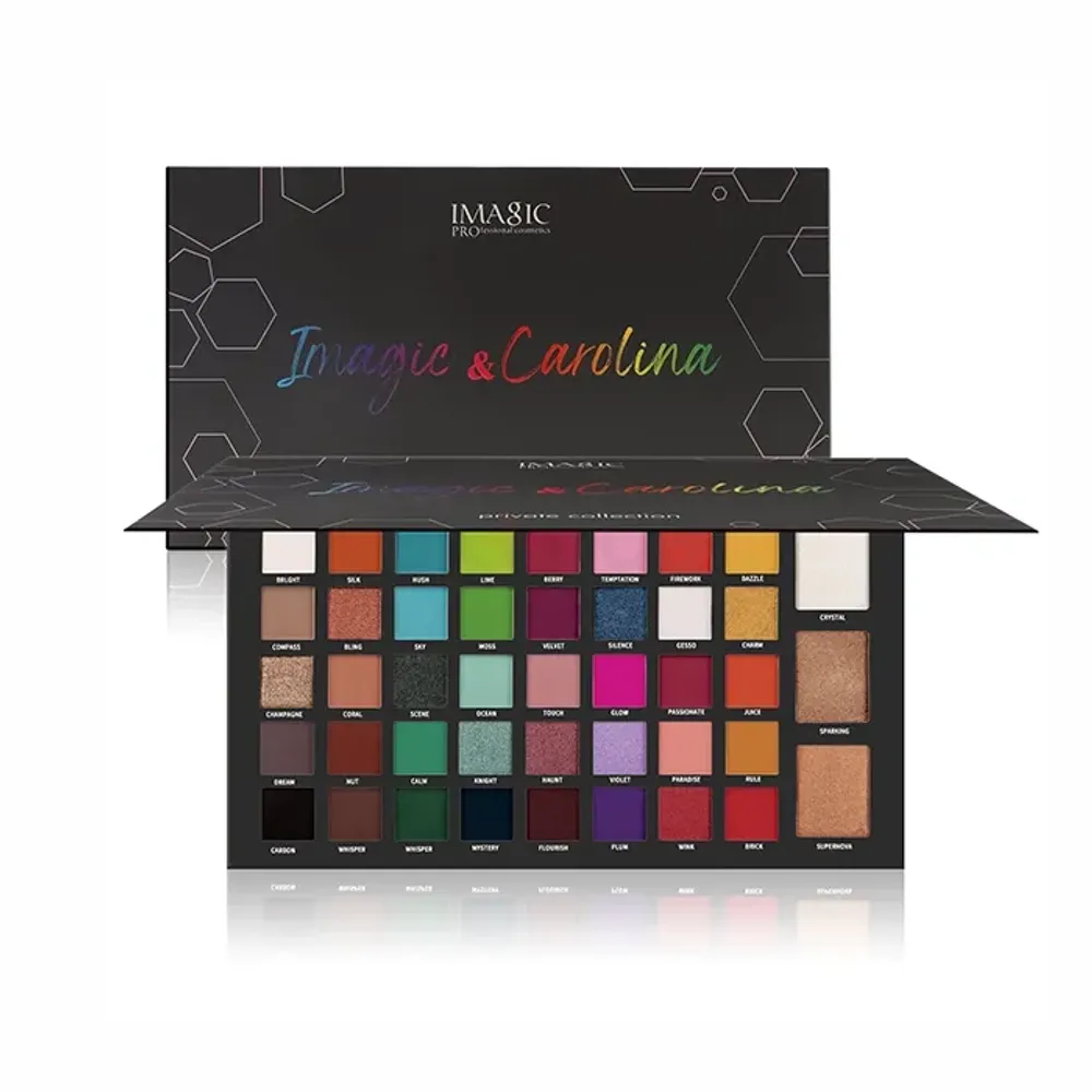 IMAGIC Imagic & Carolina 43 Color Eyeshadow Palette  