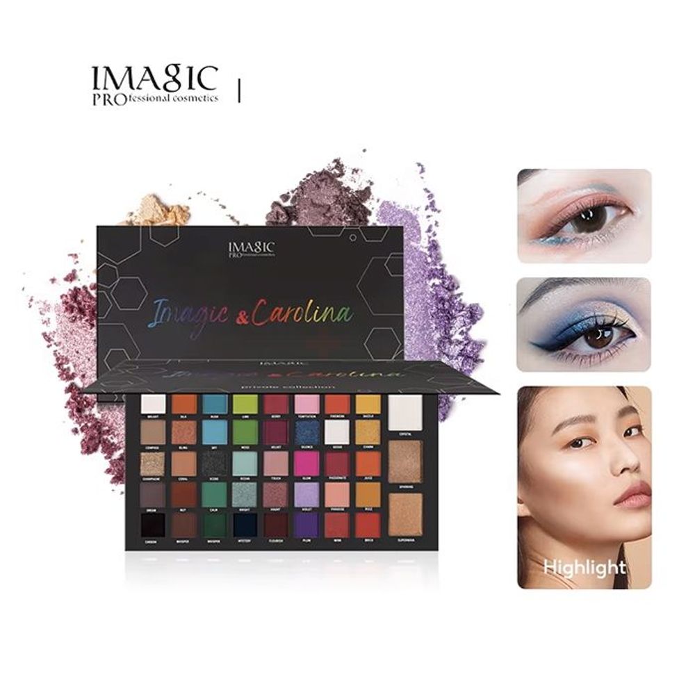 IMAGIC Imagic & Carolina 43 Color Eyeshadow Palette  