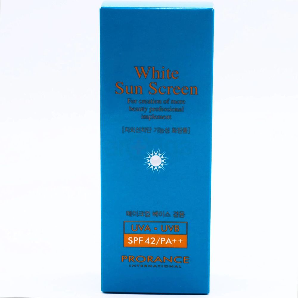 Prorance White Sun Screen with SPF 42/PA++  
