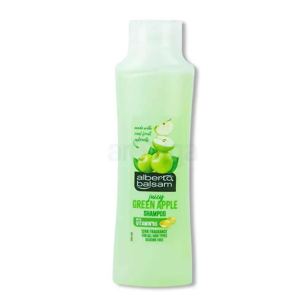 Alberto Balsam Juicy Green Apple Shampoo with Vitamin B5  