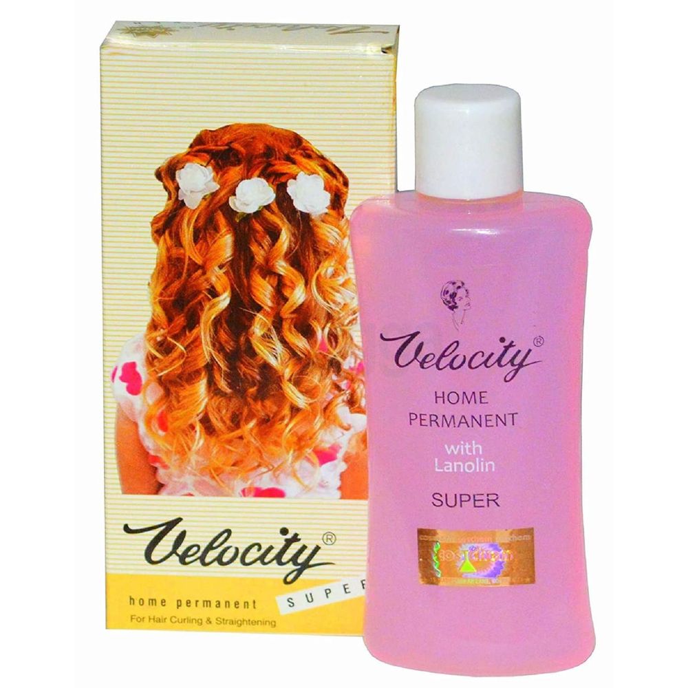Velocity Home Permanent For Hair Curling and Sraightening  