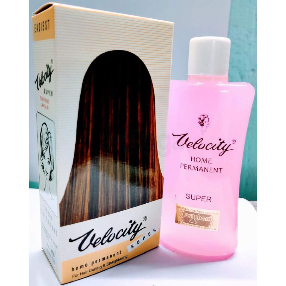 Velocity Home Permanent For Hair Curling and Sraightening  