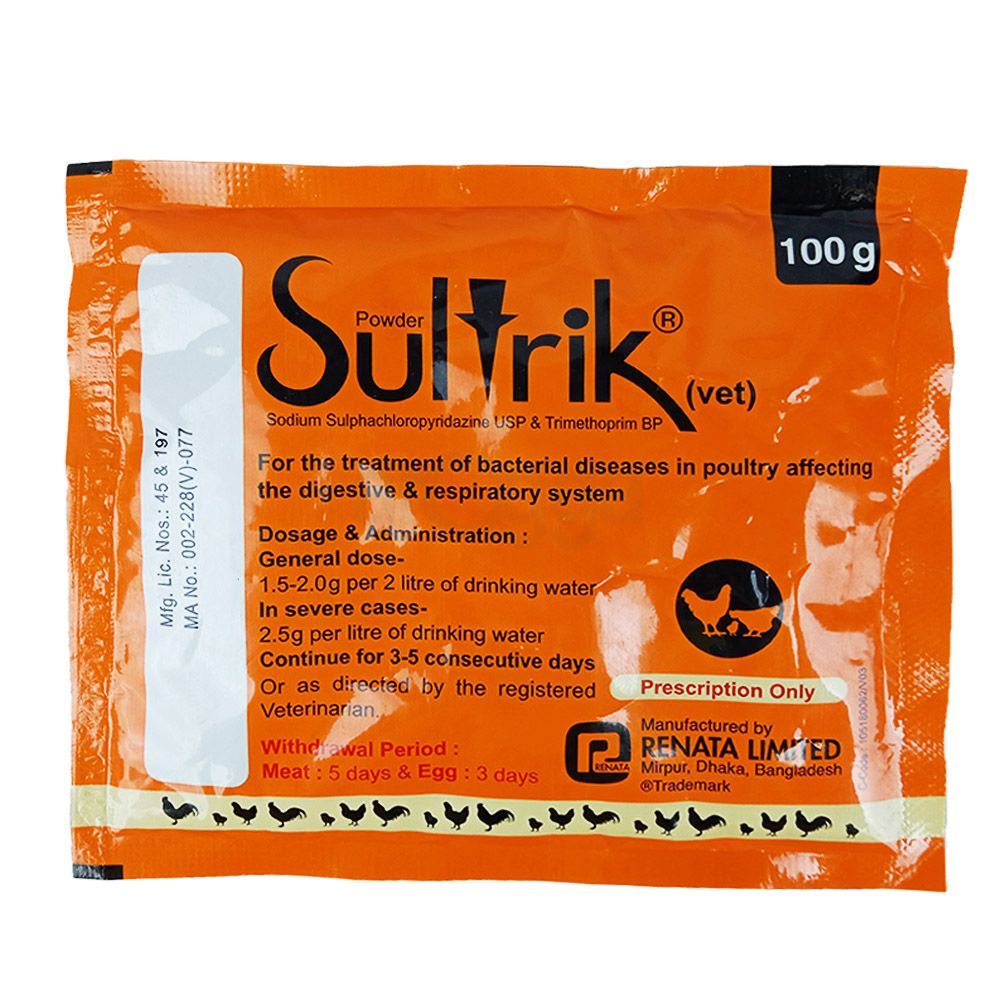 Sultrik 100gm (Vet)  