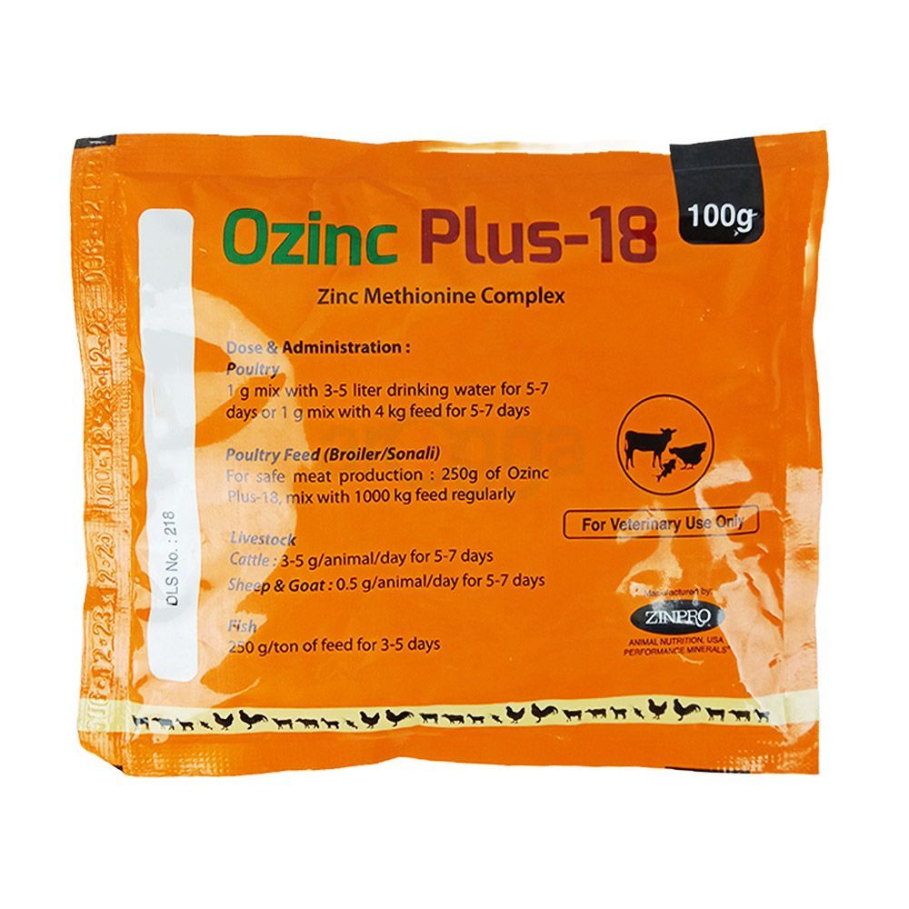 Ozinc Plus-18 100gm  