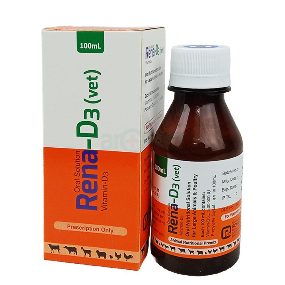 Rena-D3 100ml (Vet)  