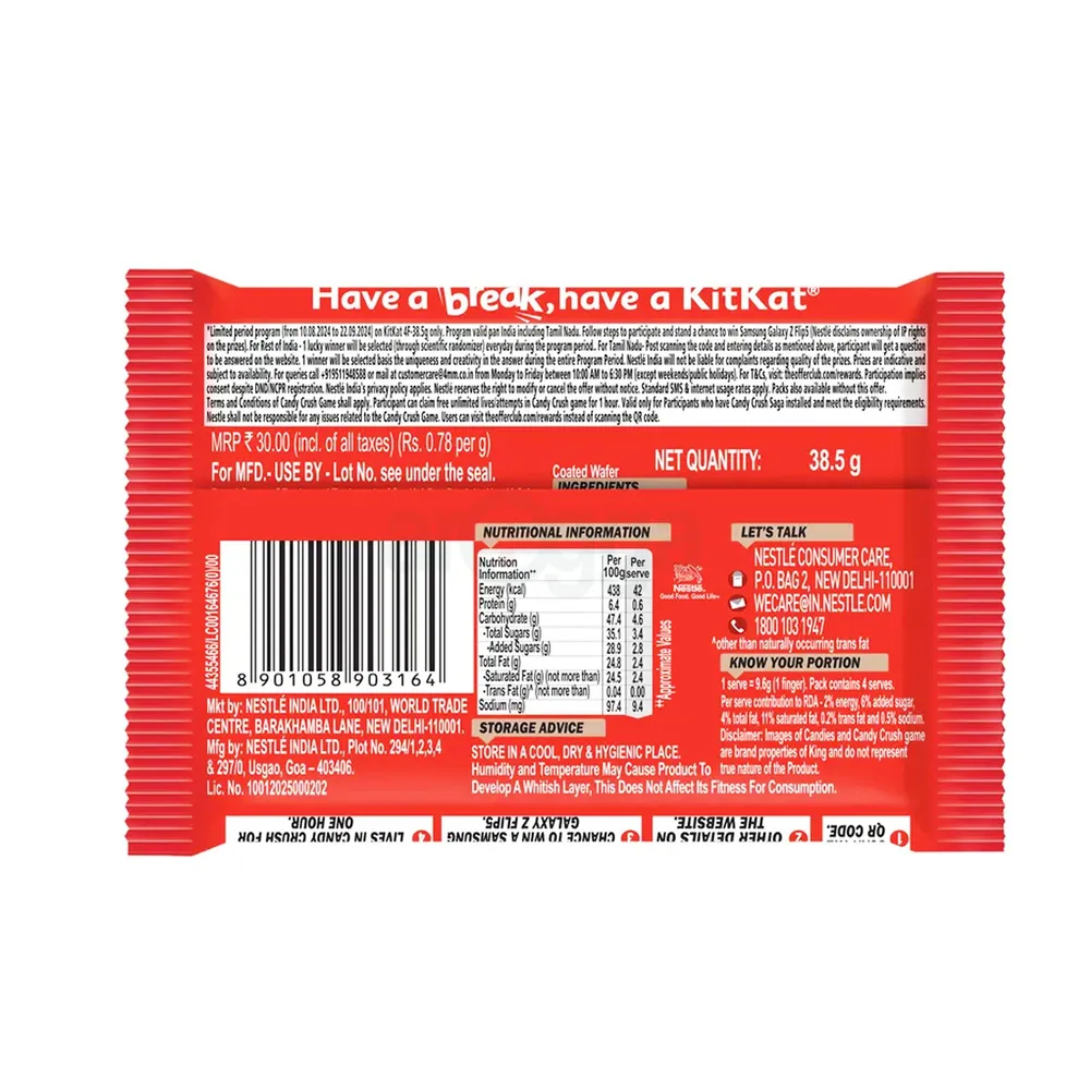 KitKat 4 Finger   