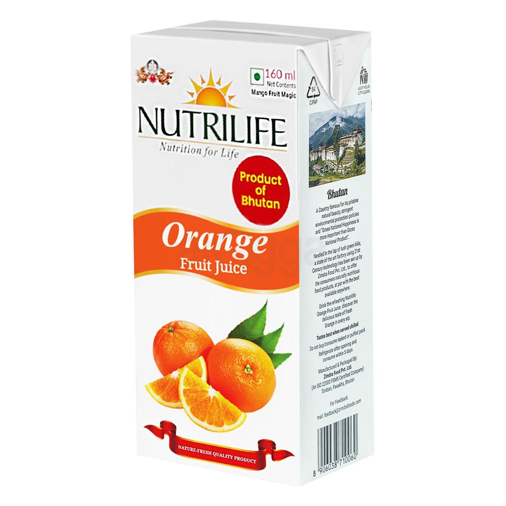 Nutrilife Orange 160ml  