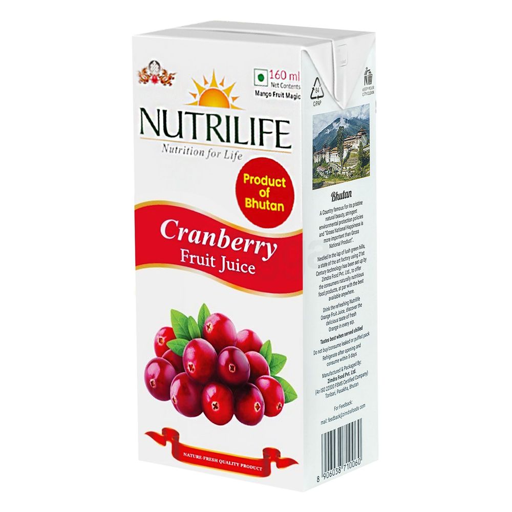 Nutrilife Cranberry 160ml  