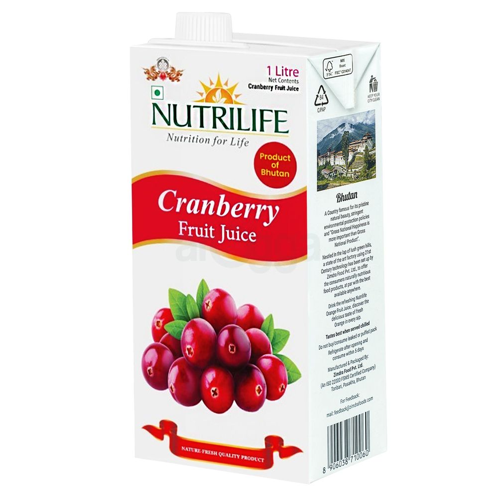 Nutrilife Cranberry 1Litre  
