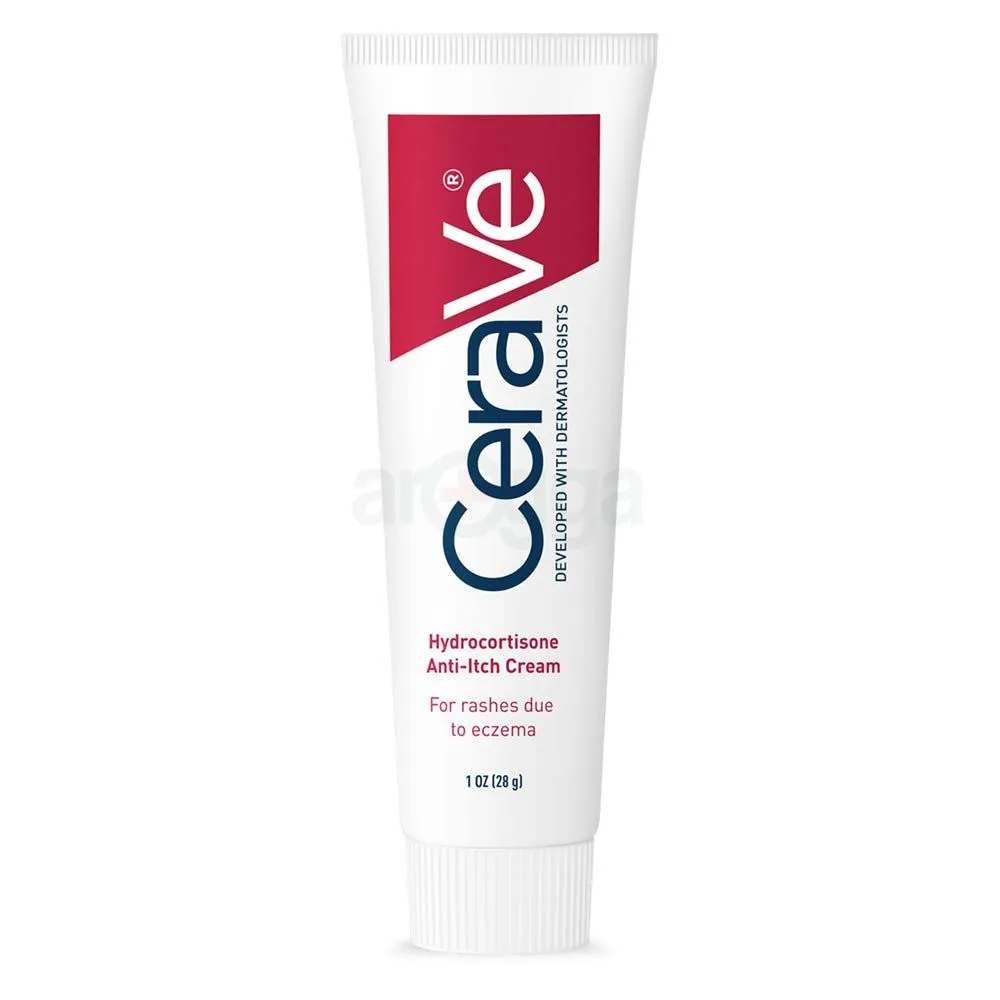 Cerave Hydrocortisone Anti Itch Cream for Minor Skin Irritations and Rashes  