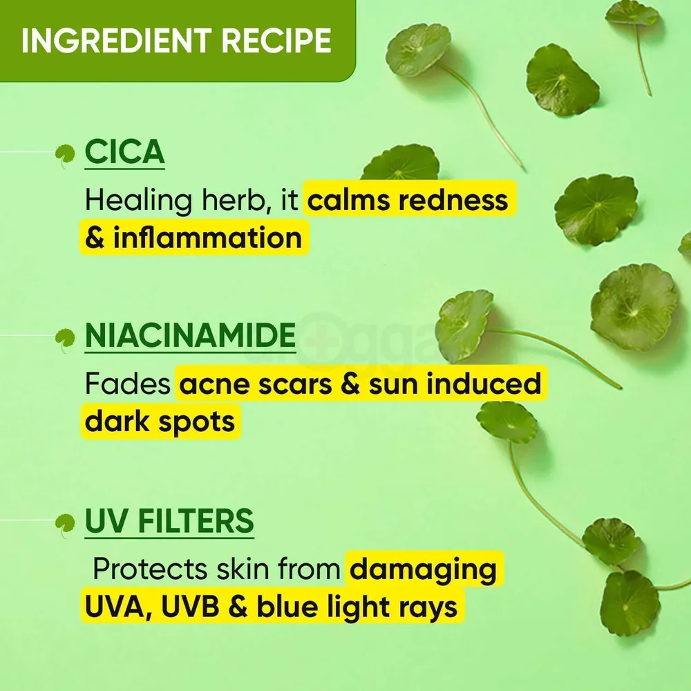 Dot and Key Cica Calming Mattifying Sunscreen SPF 50+ PA++++ with Niacinamide 80g  