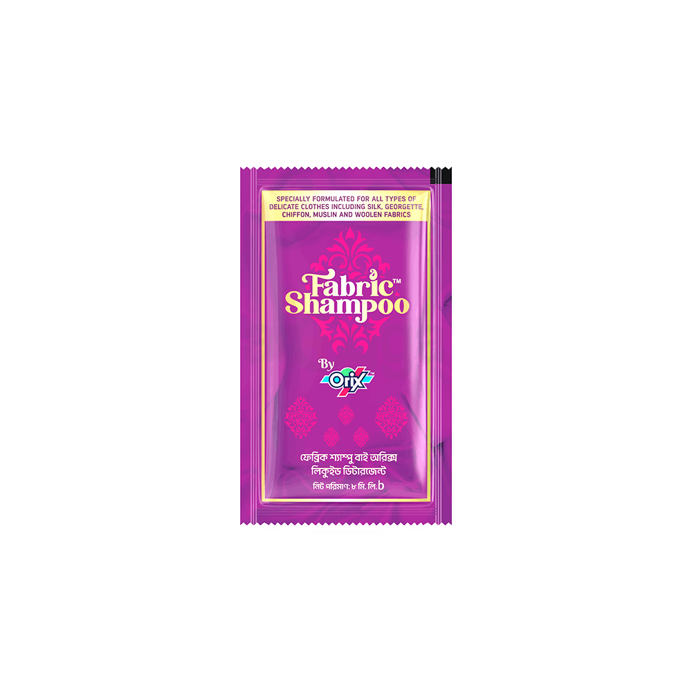 Orix Liquid Detergent Fabric Shampoo 8ml  