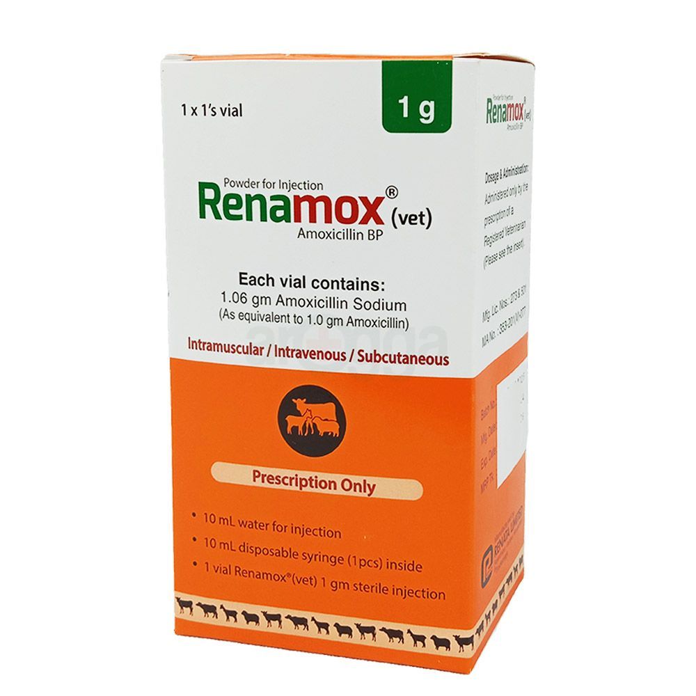 Renamox 1gm (Vet) IM/IV Injection  