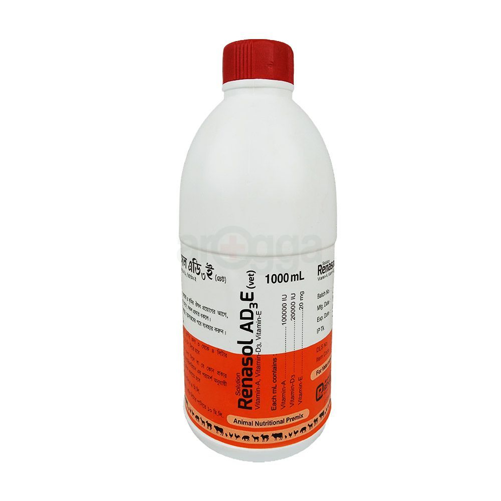 Renasol AD3E 1000ml (Vet)  