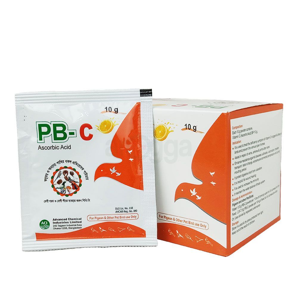 PB-C Ascorbic Acid Powder 10gm Pack  
