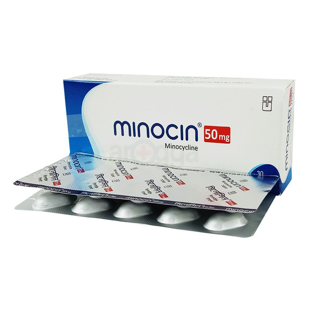 Minocin 50mg tablet