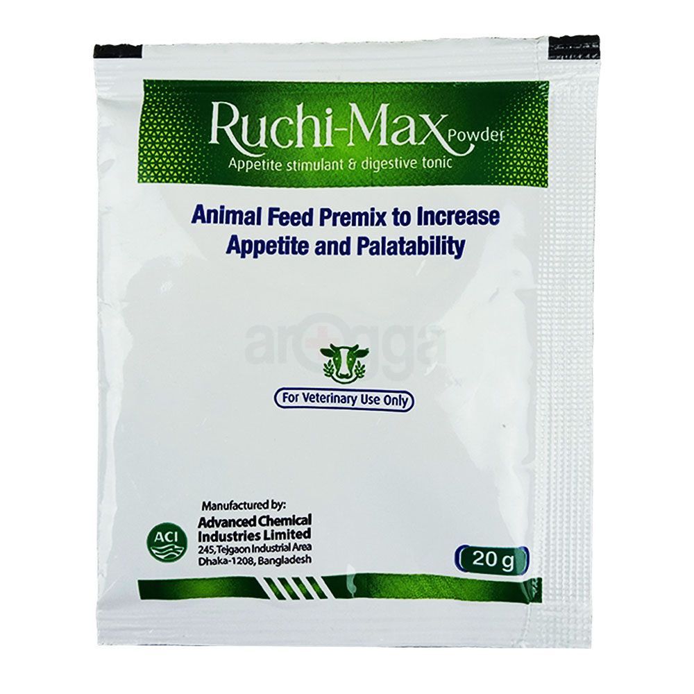 Ruchi-Max Powder (Vet) 20gm Pack  