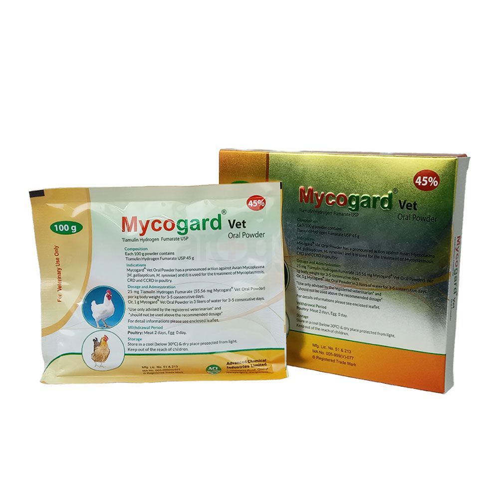Mycogard Oral Powder (Vet) 100gm Pack  