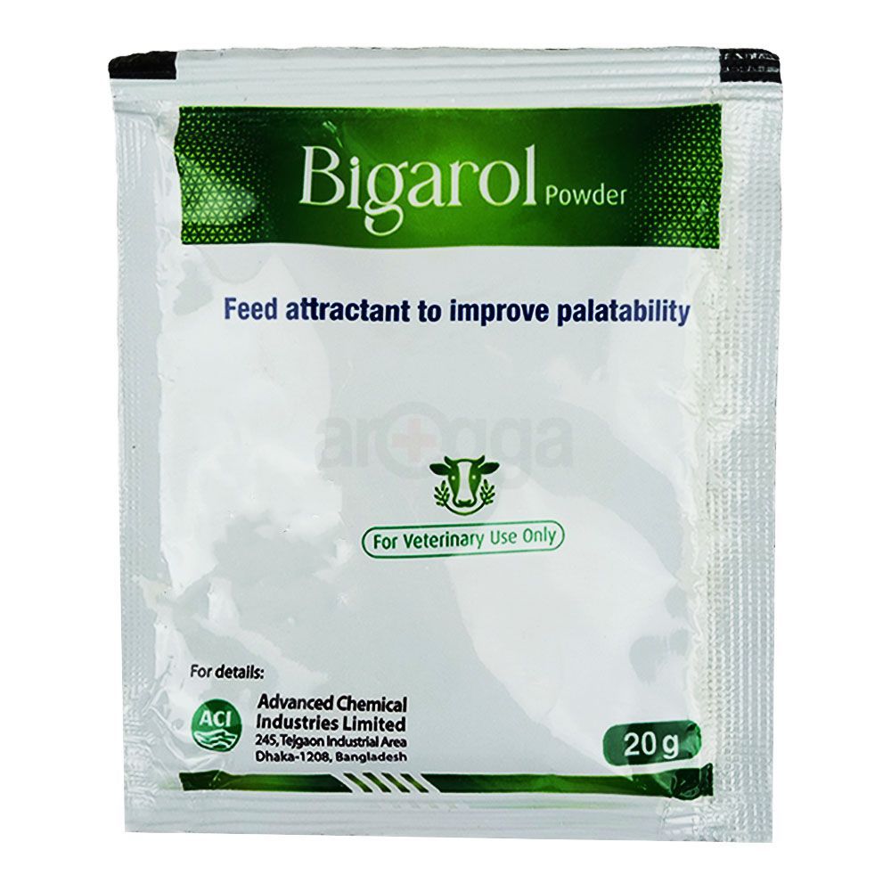 Bigarol Powder (Vet) 20gm Pack  