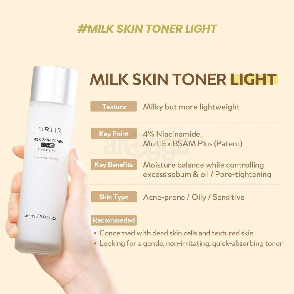 Tirtir Milk Skin Toner Light 20ml  
