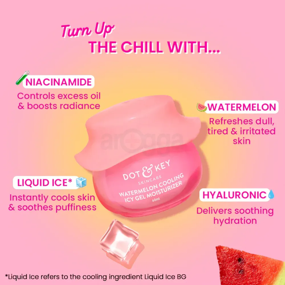 Dot and Key Watermelon Cooling Icy Gel Moisturizer  
