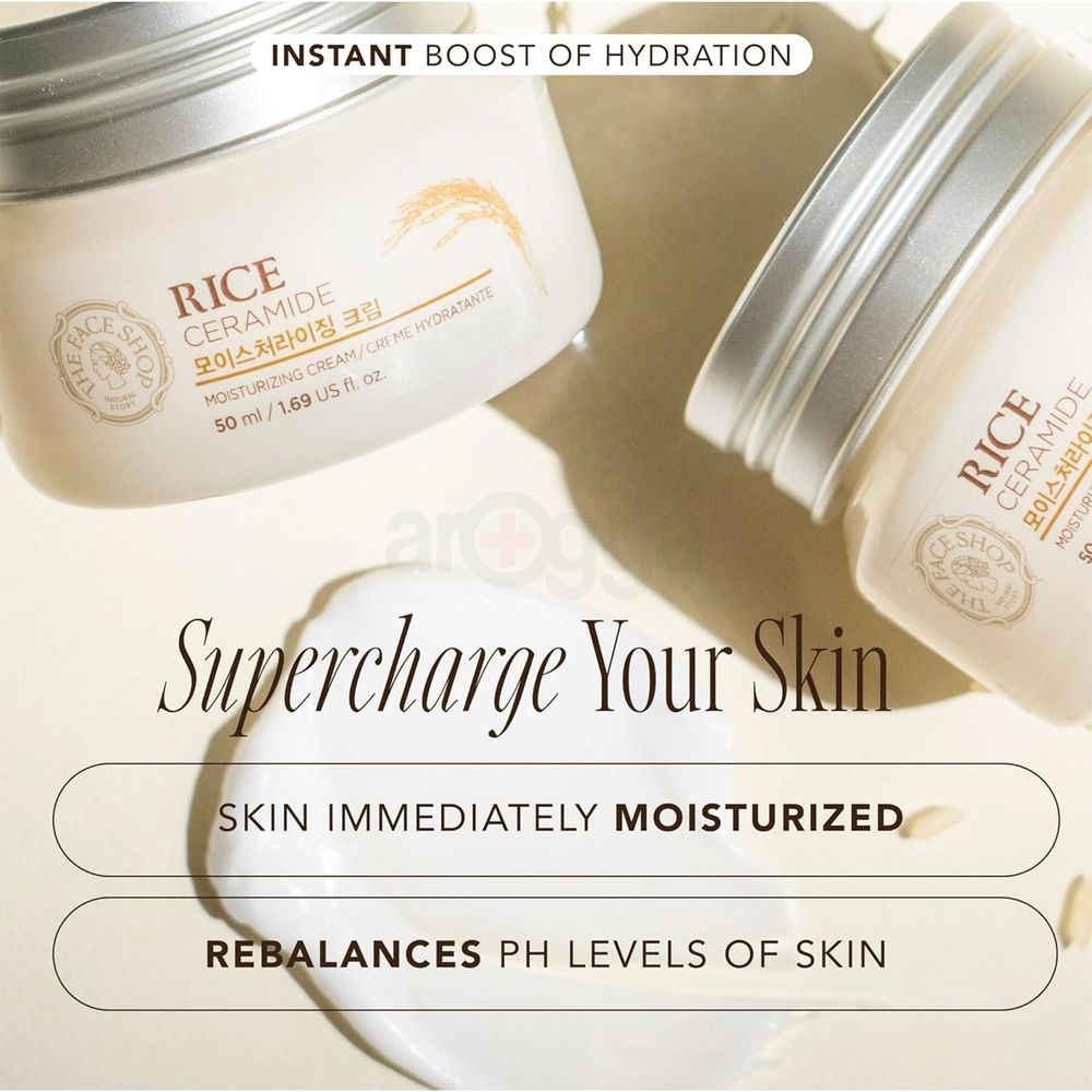 The Face Shop Rice Ceramide Moisture Cream  
