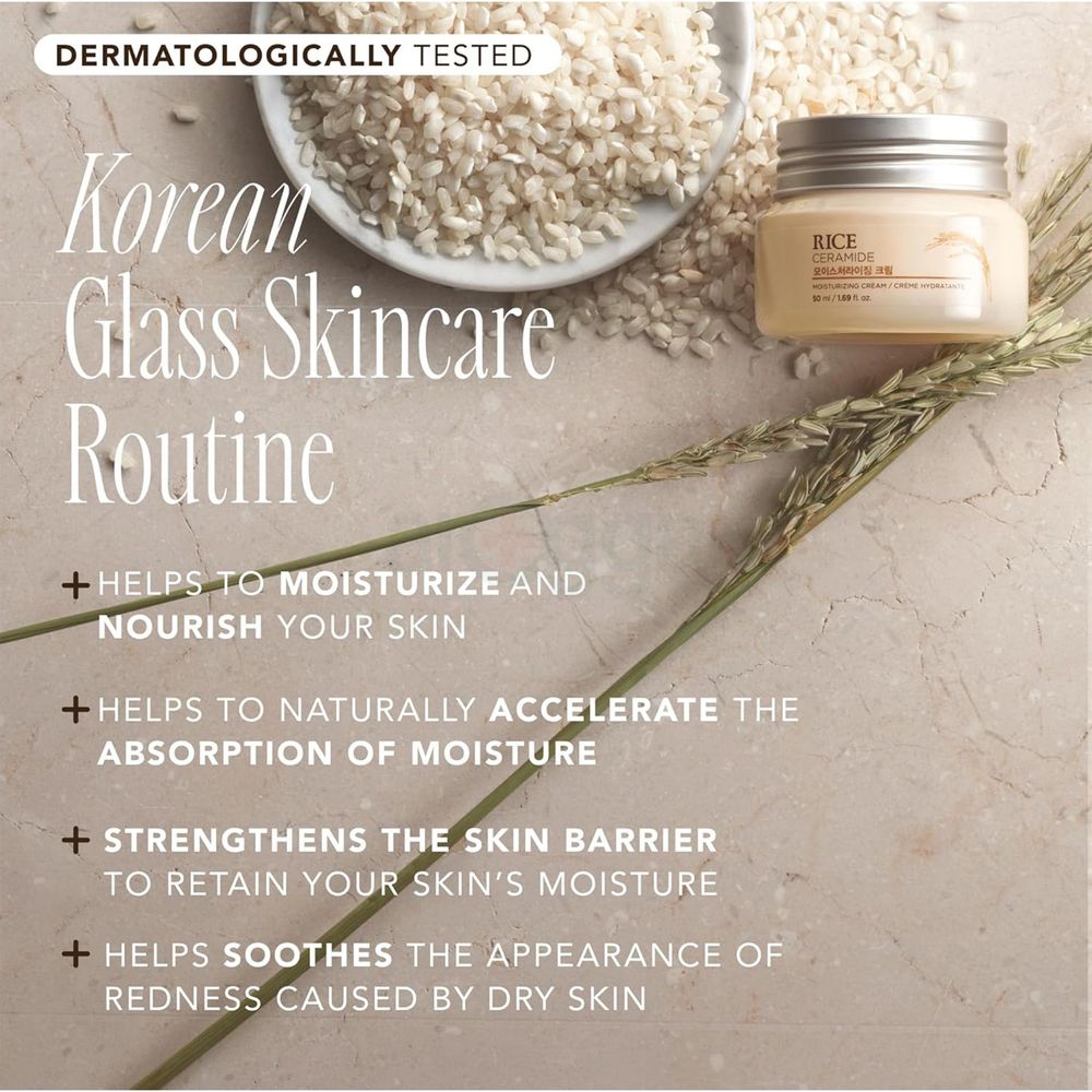 The Face Shop Rice Ceramide Moisture Cream  