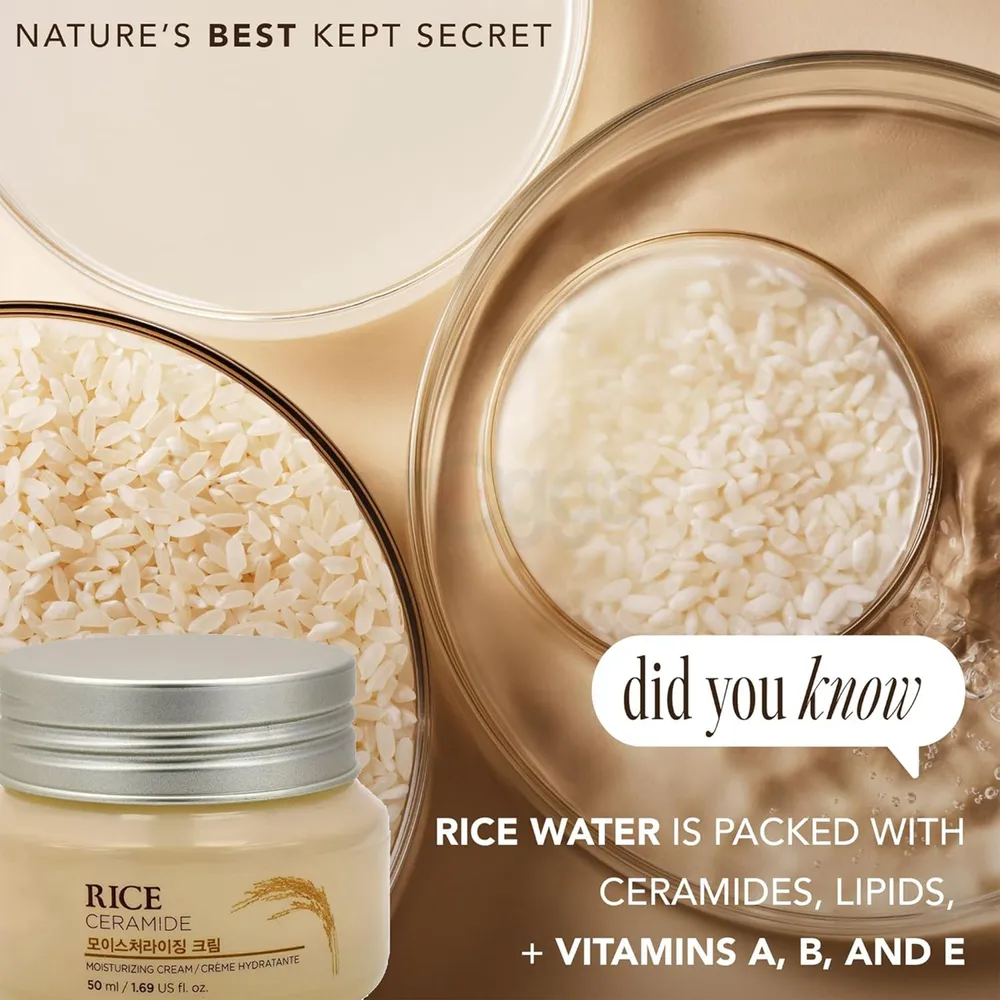 The Face Shop Rice Ceramide Moisture Cream  