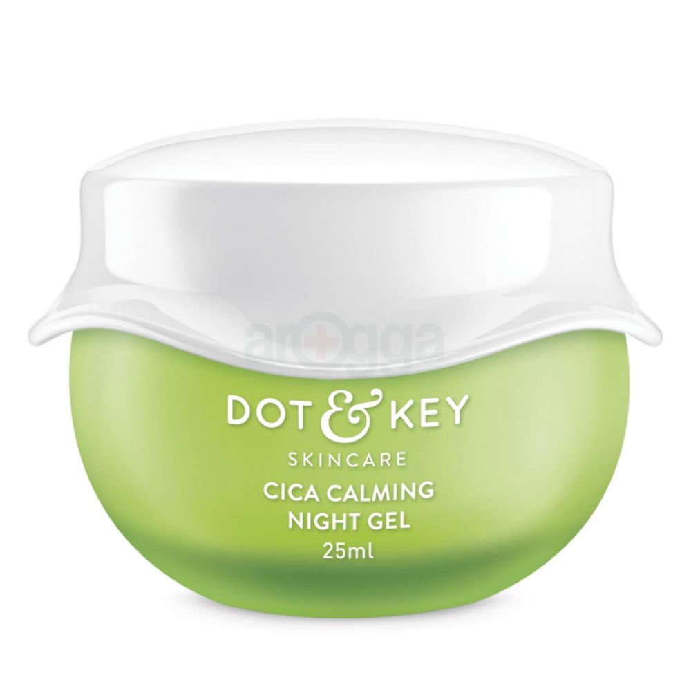 Dot and Key Cica Calming Skin Renewing Night Gel with Green Tea and Niacinamide  