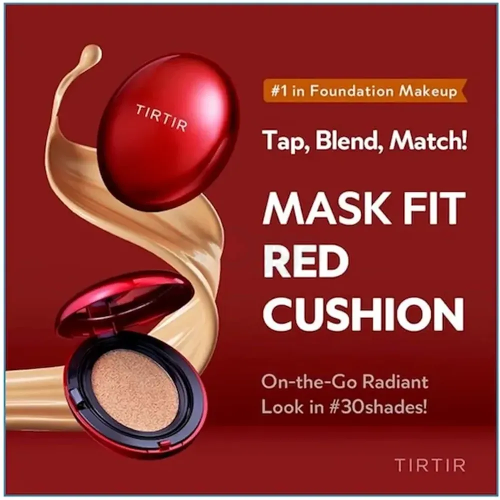 Tirtir Mask Fit Red Cushion Foundation 23N Sand  