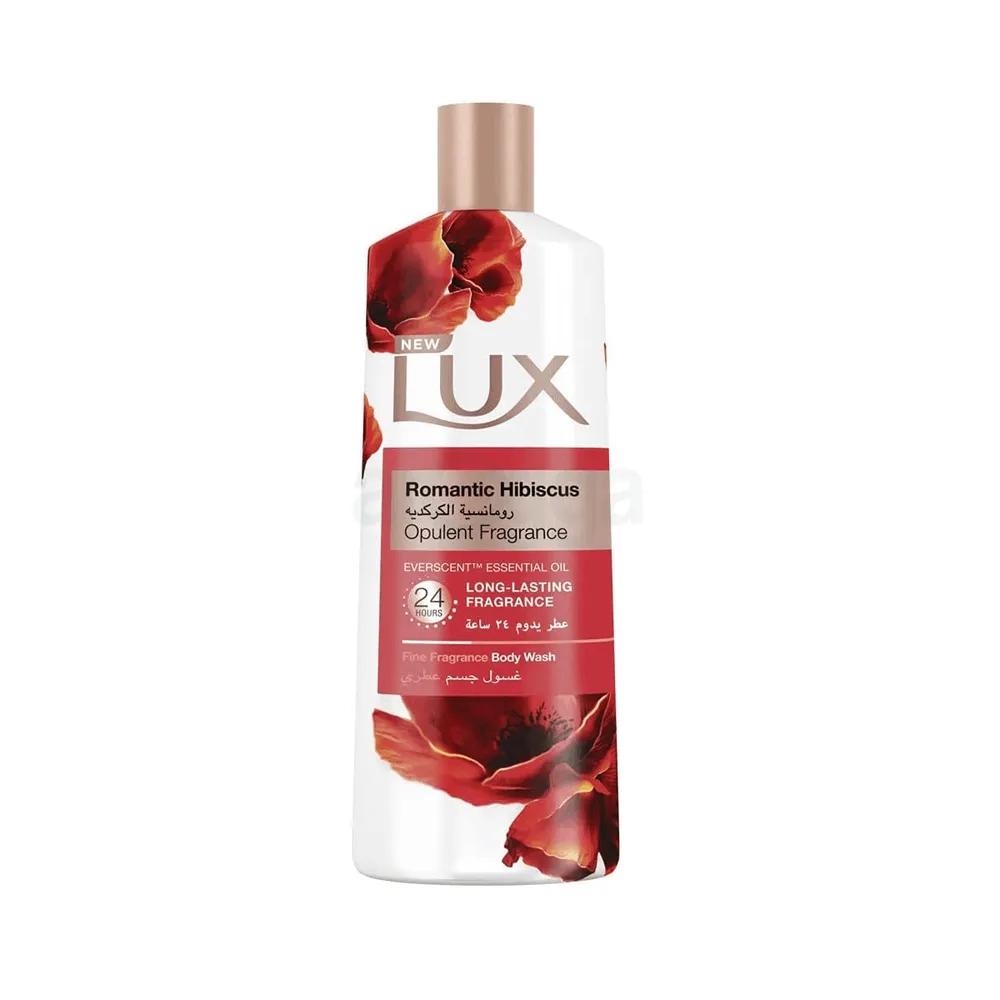 Lux Perfumed Body Wash Romantic Hibiscus for 24hrs Long Lasting Fragrance  