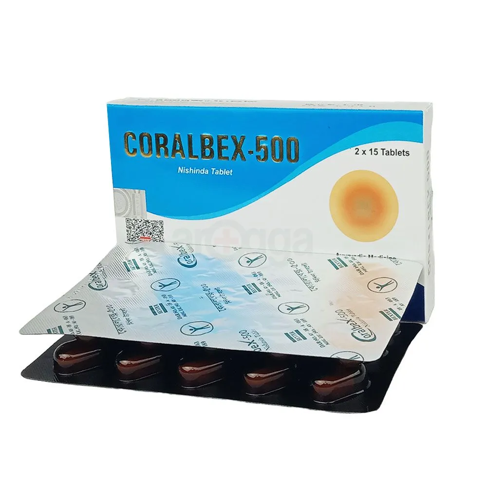 Coralbex-500mg tablet