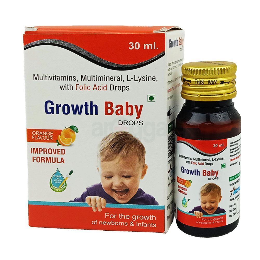 Growth Baby Drops 30ml drop